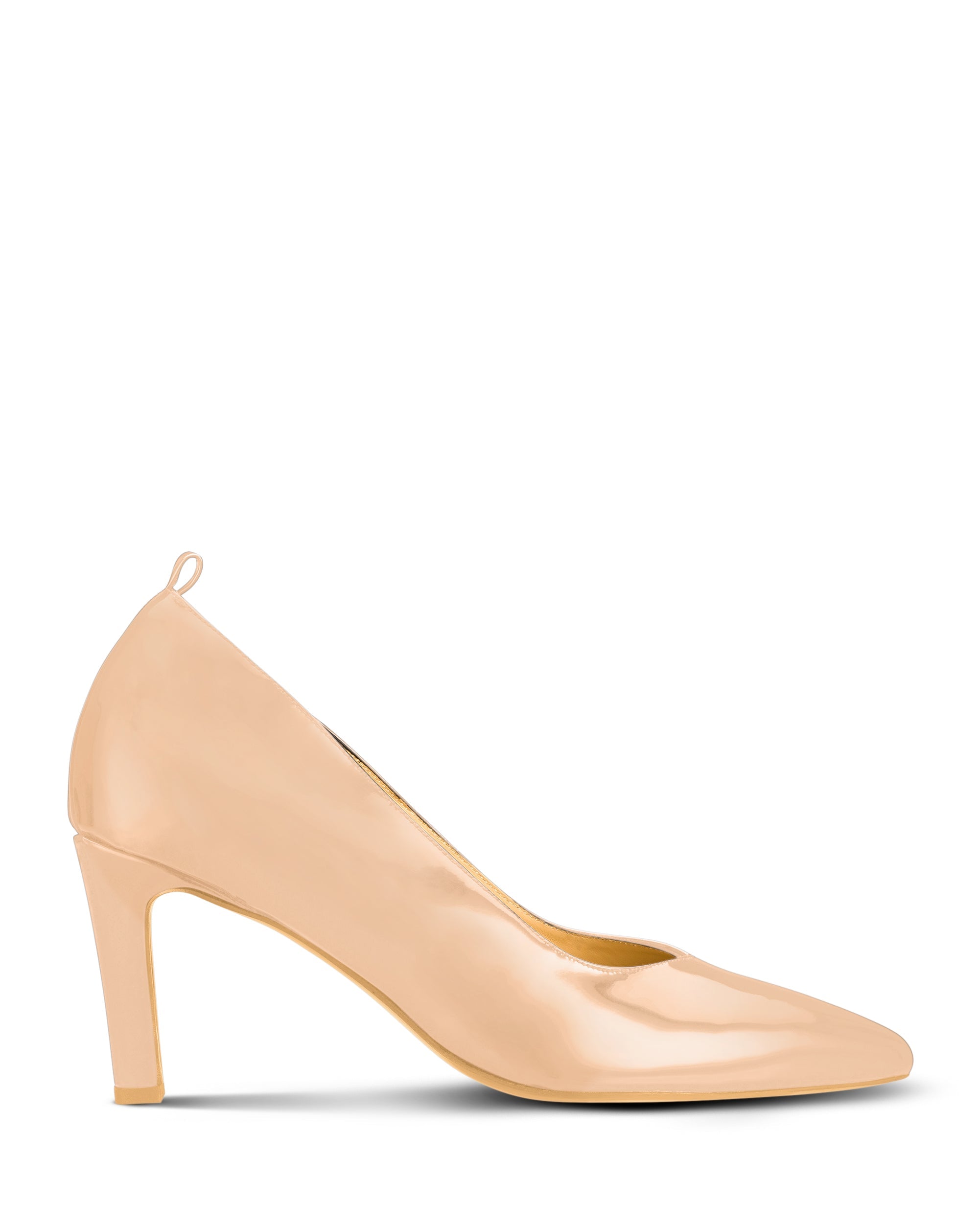 escarpins en cuir souple